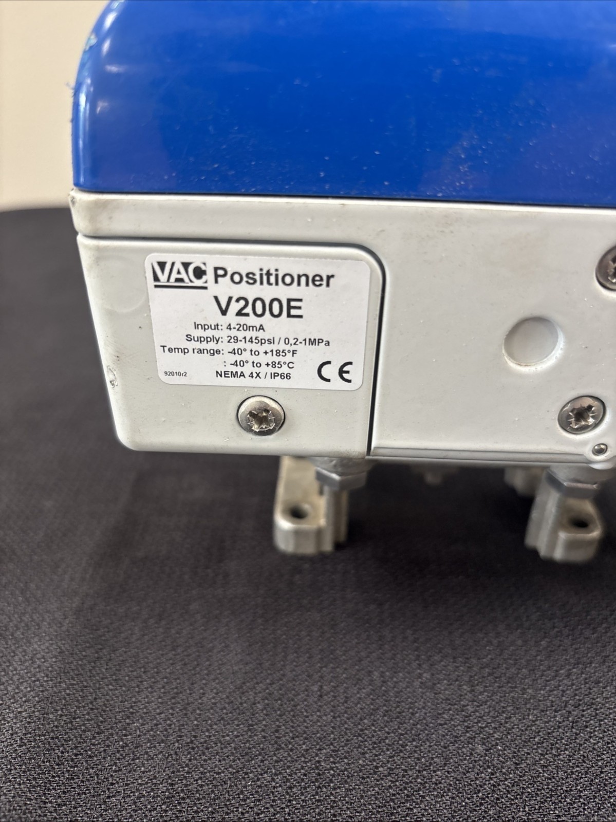 VAC V200E Electro Pneumatic Valve Positioner 4-20mA NEMA 4X IP66