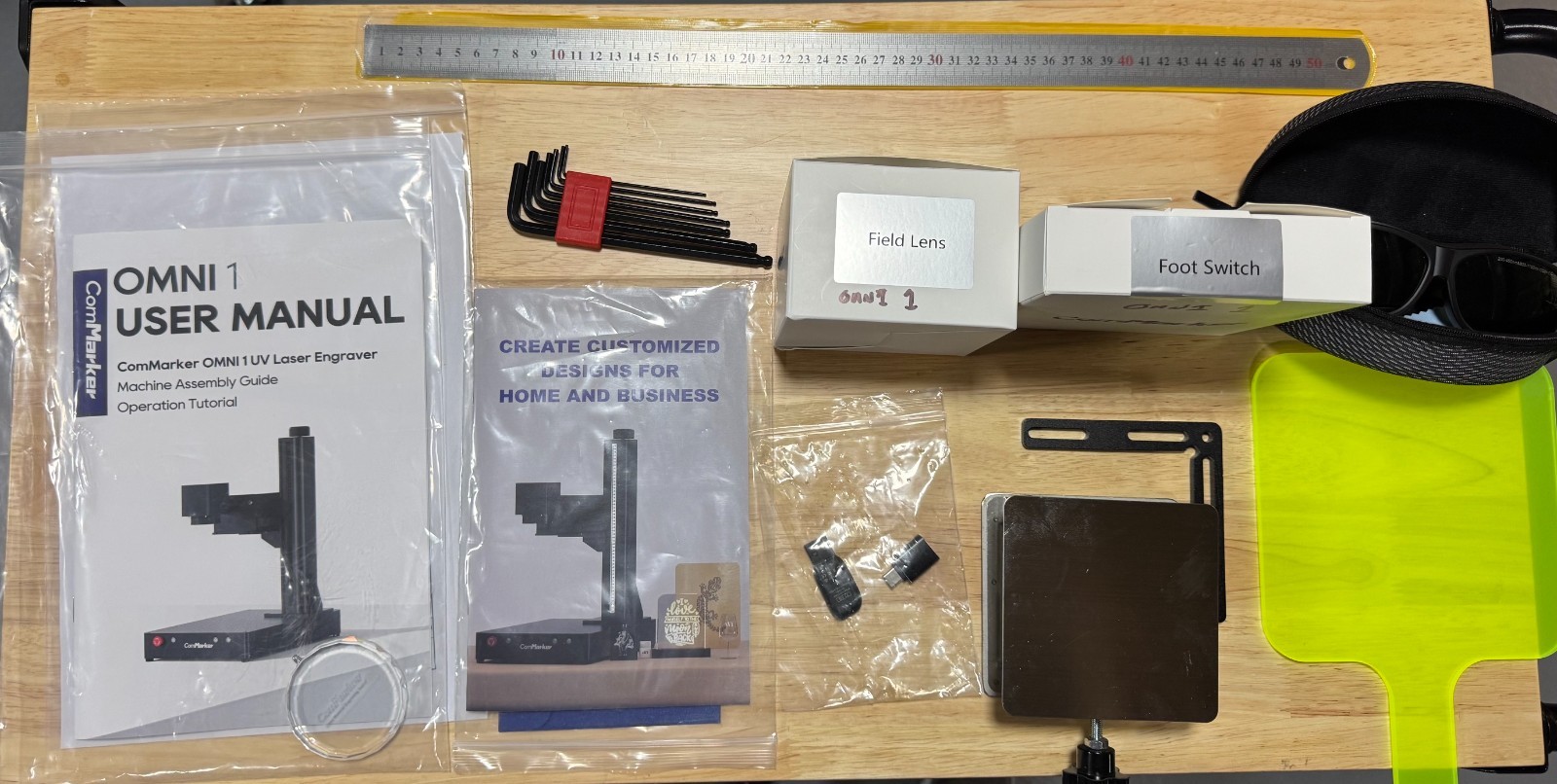 Commarker Omni One UV Engraver