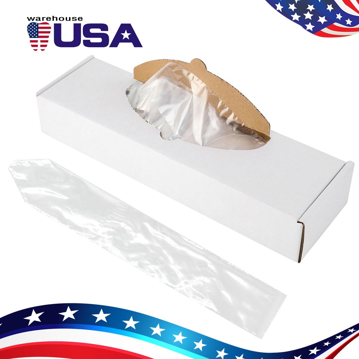 500pc FDA Dental Disposable Low Speed Handpiece Sleeves Sheath Cover 1.5″X8″