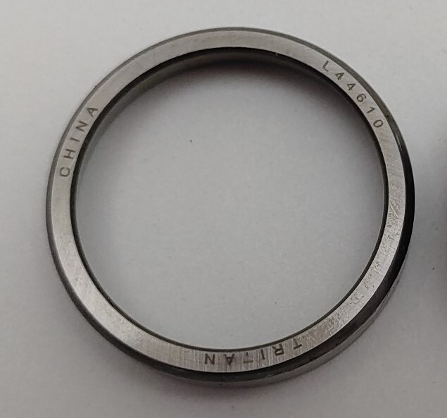 2 L44610 Bearing Races Cups Tapered OD 1.98″ W 0.58″ Trailer Carry On Others