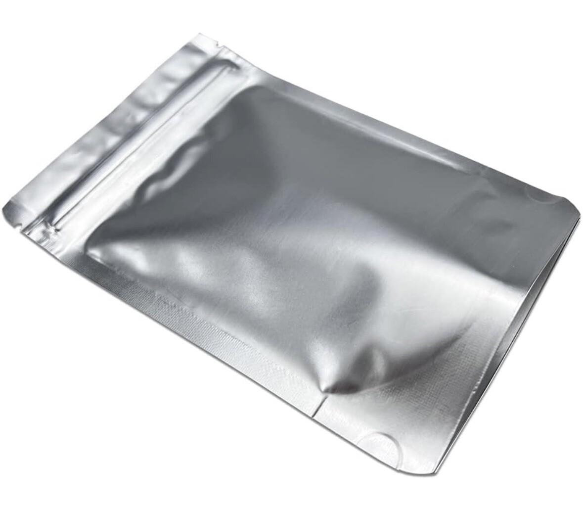 Mylar Bags (500 Count) | 5×8” Heavy Duty Silver Stand Up Resealable Pouch