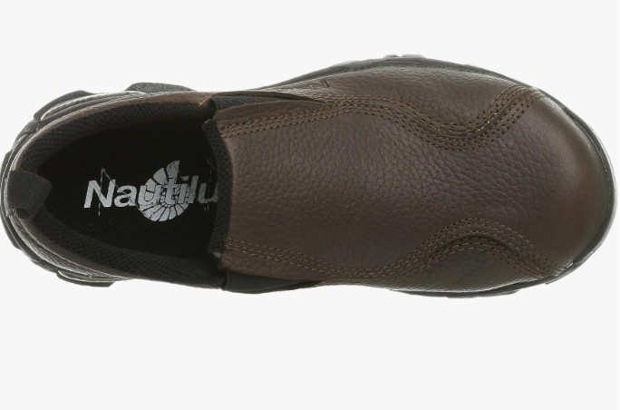 Nautilus Safety Footwear Women’s N1621W Brown Steel Toe Work Shoes Size 10 W