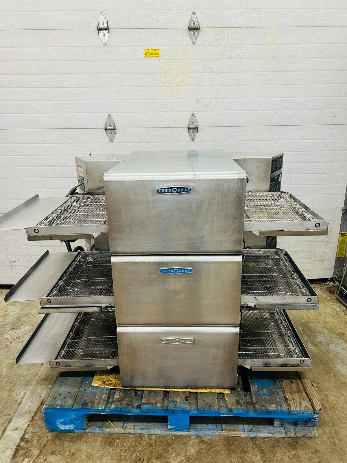 Turbochef HHC2020 Triple Stack High Speed Conveyor Pizza Ovens Fully Refurbished
