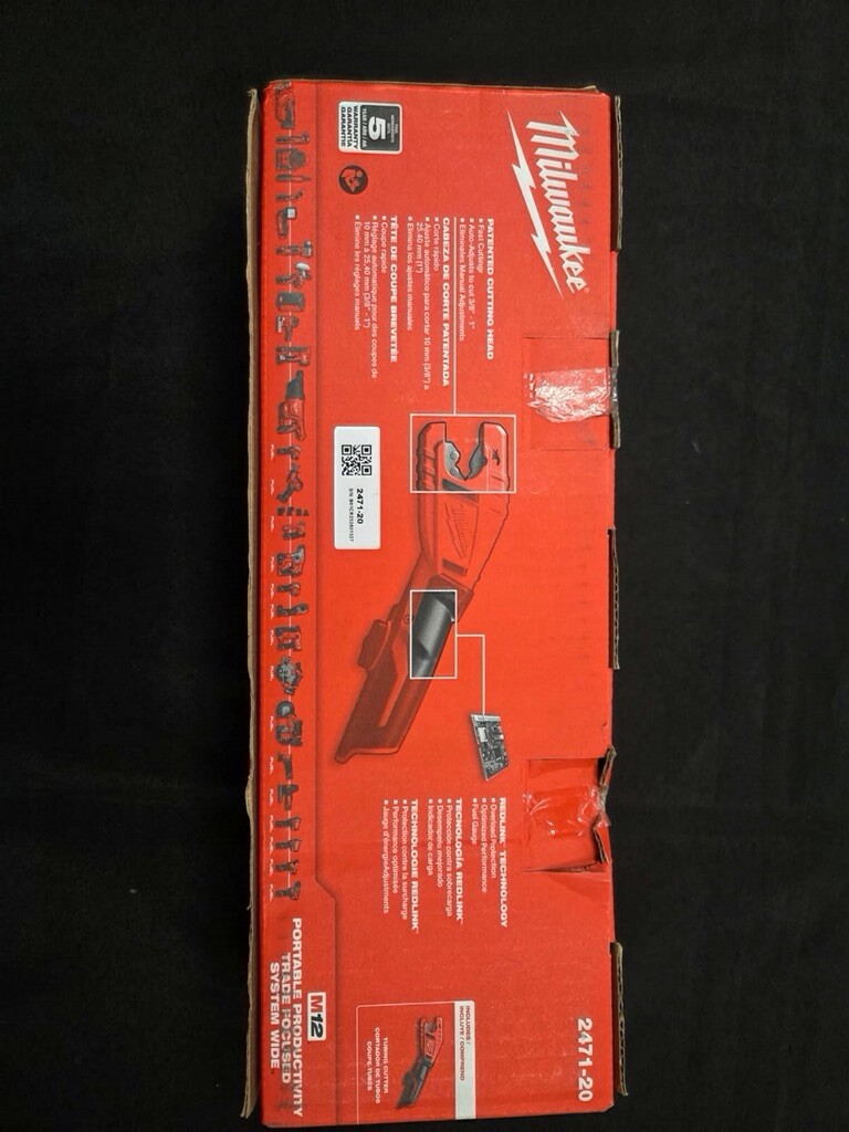 Milwaukee 2471-20 M12 Copper Tubing Cutter (Tool Only)