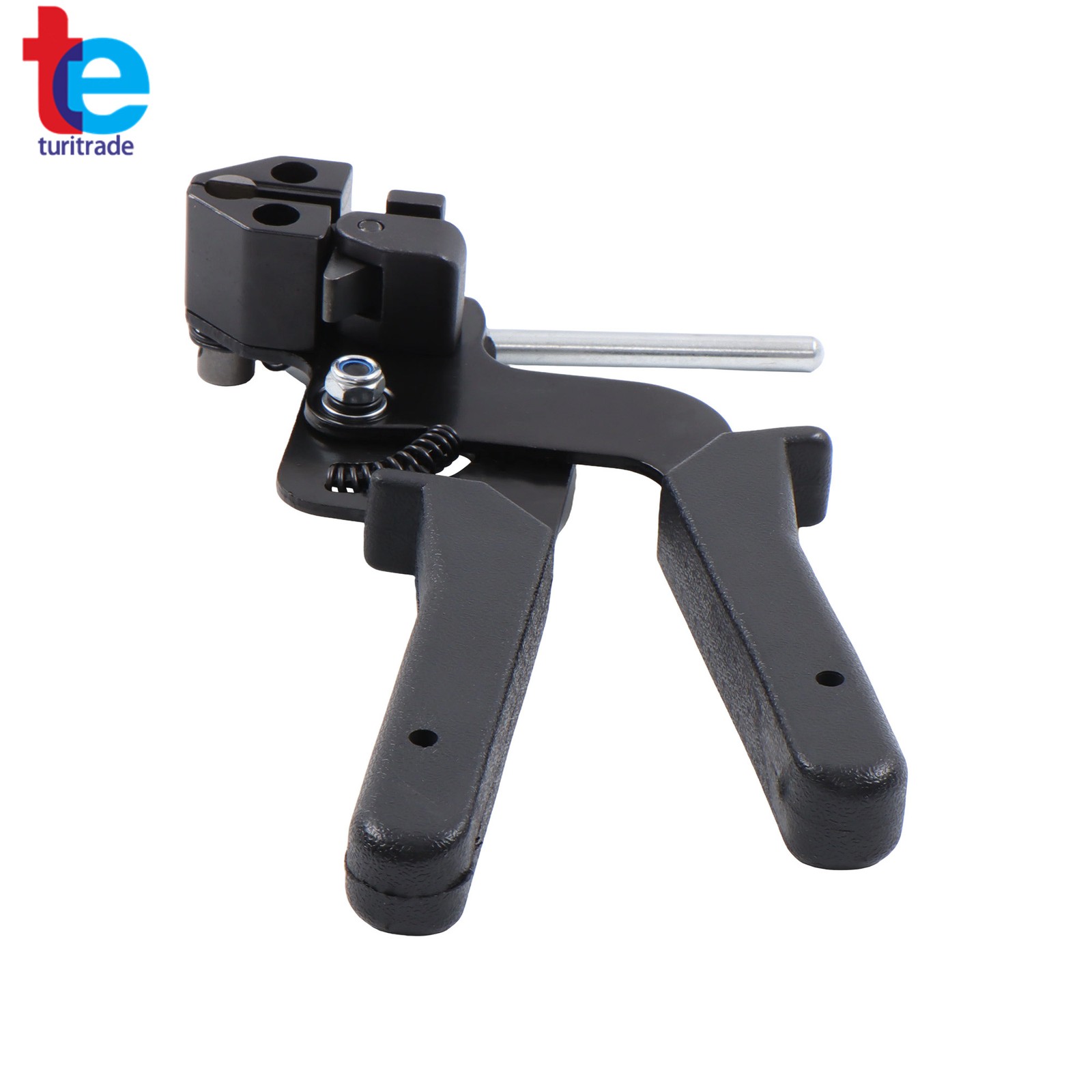 Stainless Steel Cable Tie Gun + 200PC Metal 11.8″ Zip Ties -20°F to +180°F