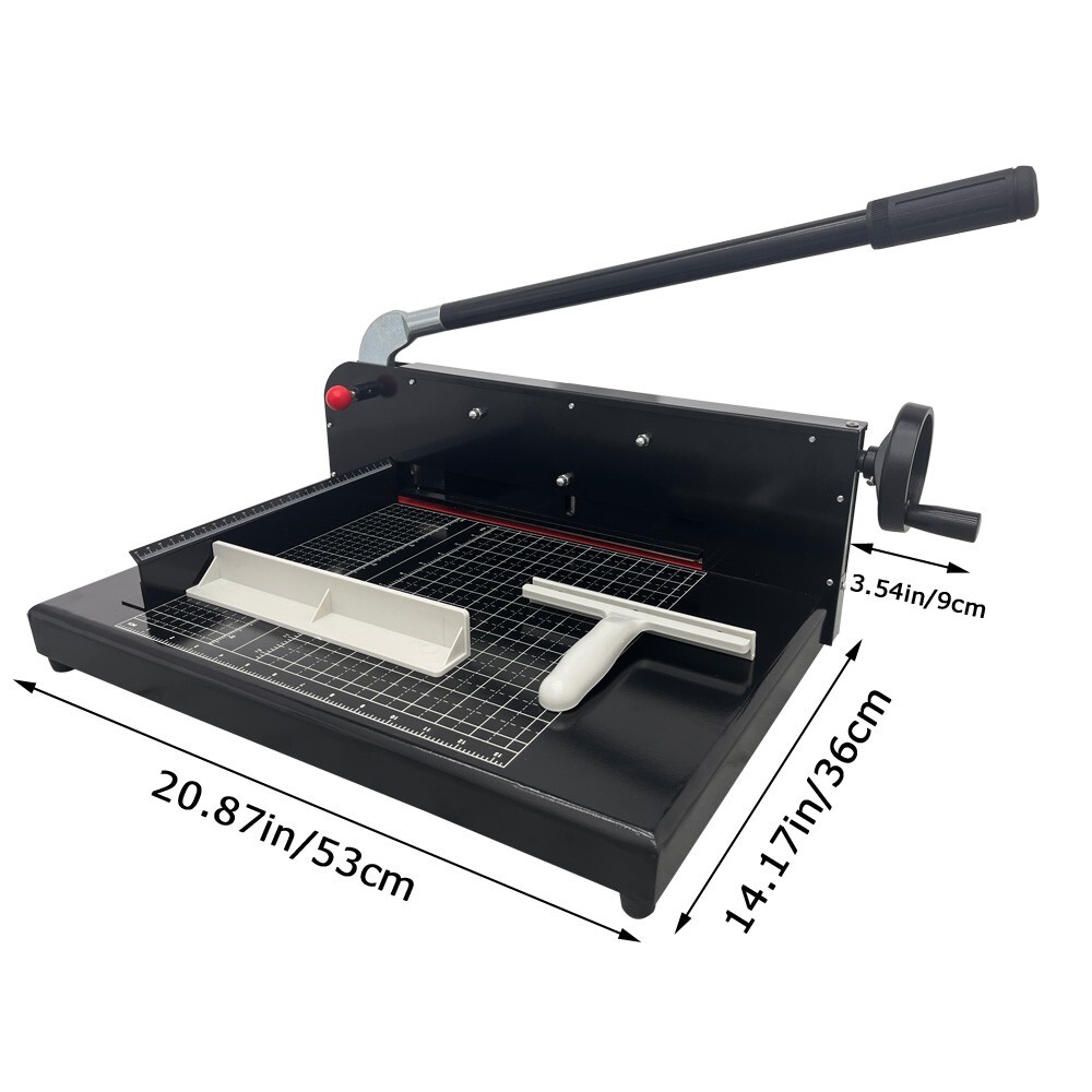 A4Manual 12.2In Stack Paper Cutter Thick Layer Paper Sheet Handling Print Office