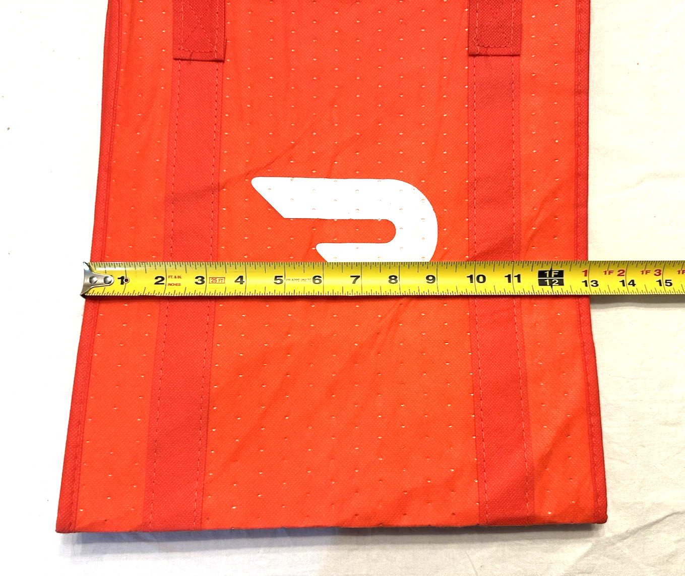 Lot of 7 ~ DOORDASH ~ 13x15x9 ~ Zippered Insulated Delivery Bag / Tote ~ ERRORS