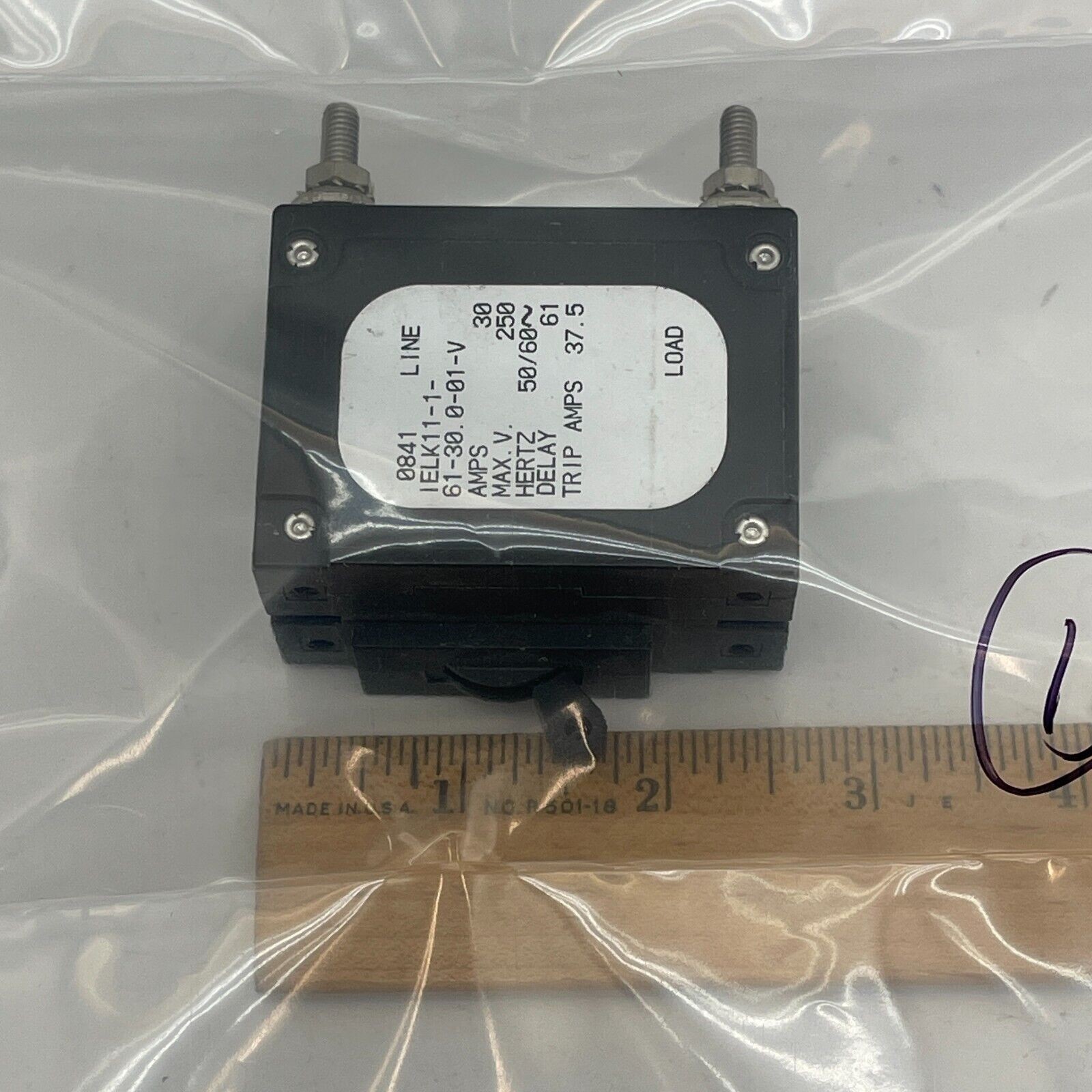 IELK111-1-61-30.0-01-V – Sensata Airpax Magnetic Circuit Breaker 2P 30A 50/60Hz