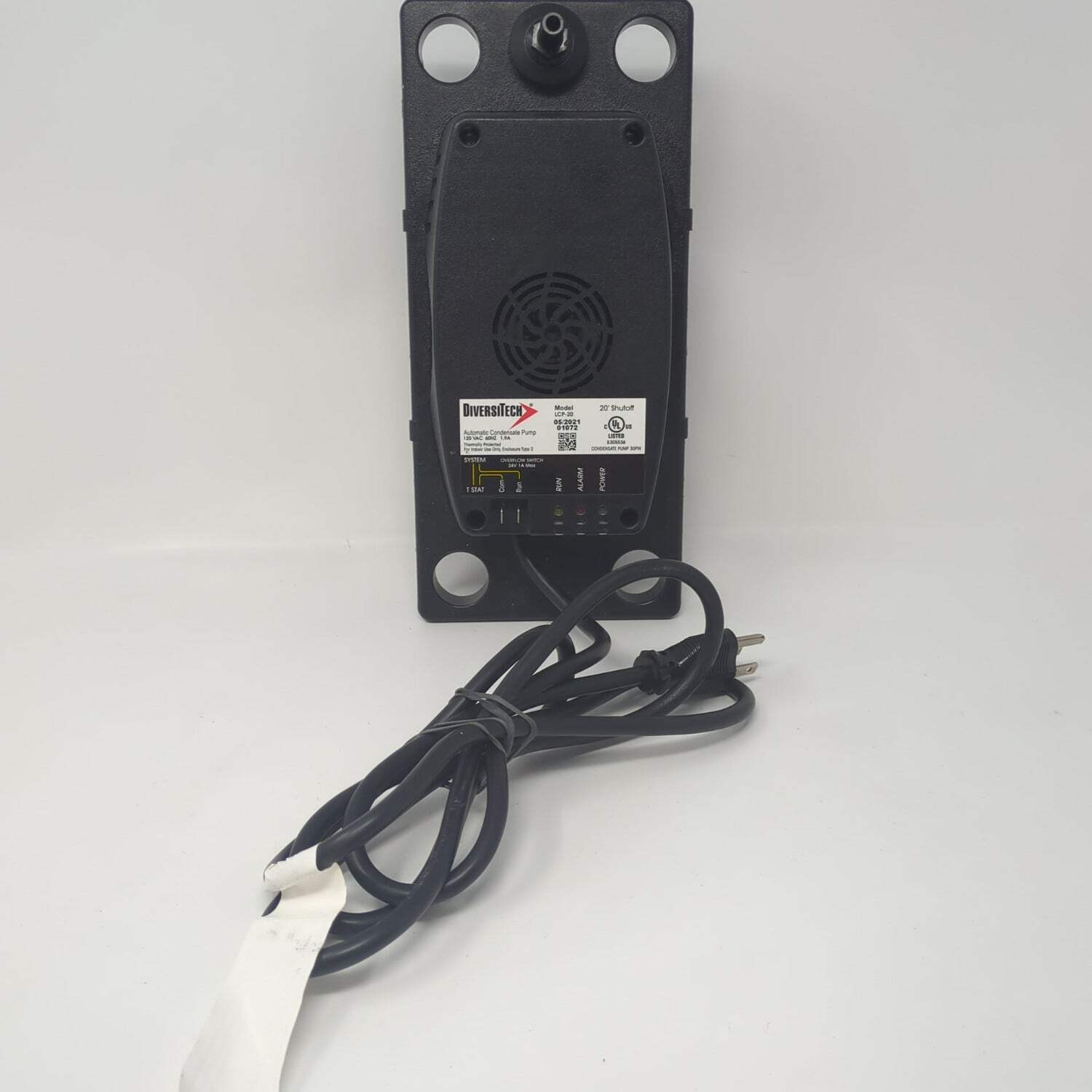 Diversitech LCV‑120 Condensate Pump 120V Low‑Profile HVAC Drain Pump