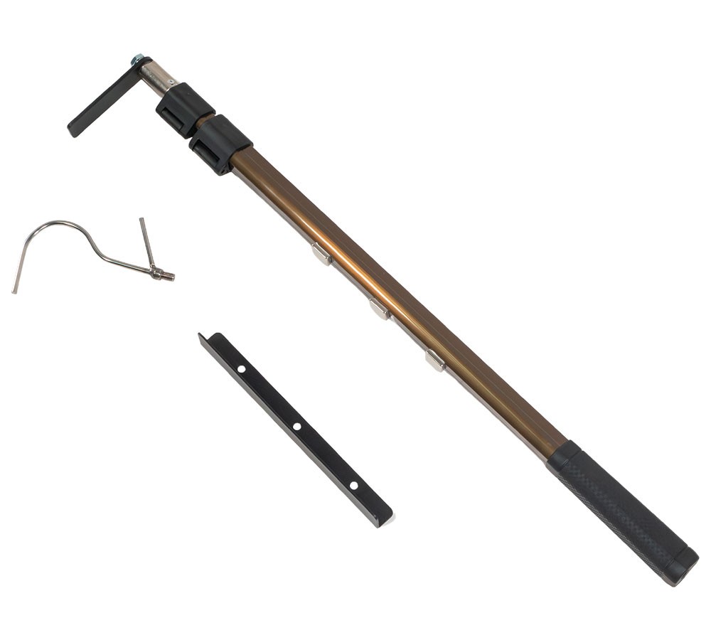 Extendable Truck Bed Cargo Grabber Tool 25″-60″ Telescoping Pole with Y-Hook