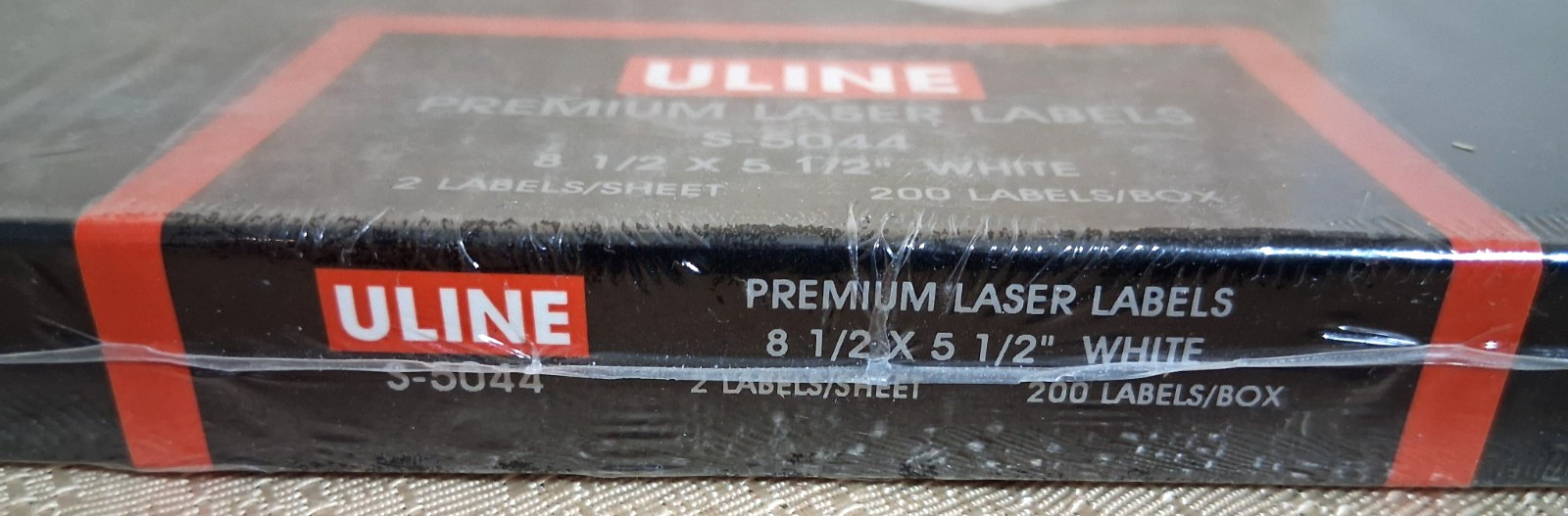 250 New WHITE Shipping Labels 5-1/2″ x 8-1/2″ 200 x ULINE & 50 x AVERY 5.5 x 8.5