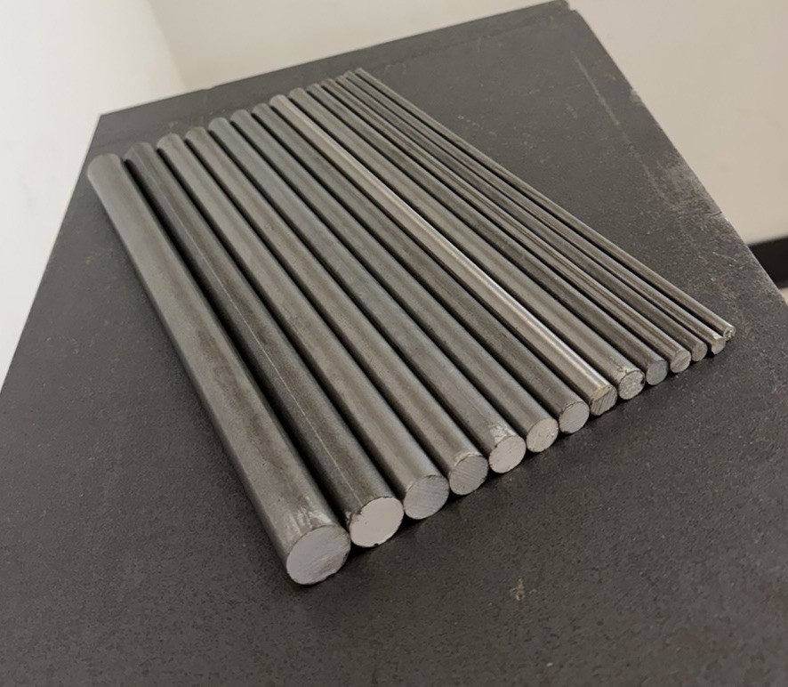 12L14 Steel Round Bar Stock Assortment – 14 Pcs – CNC Lathe Machining Metal Rods