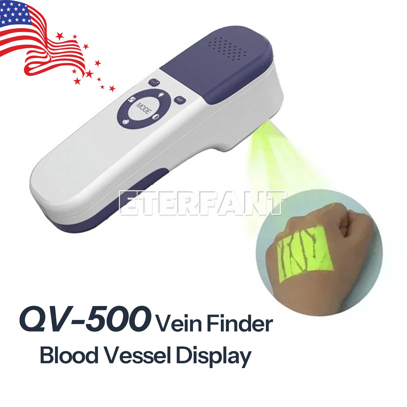 ETERFANT Vein Finder Blood Vessel Detector Searching Medical Nursing Machine