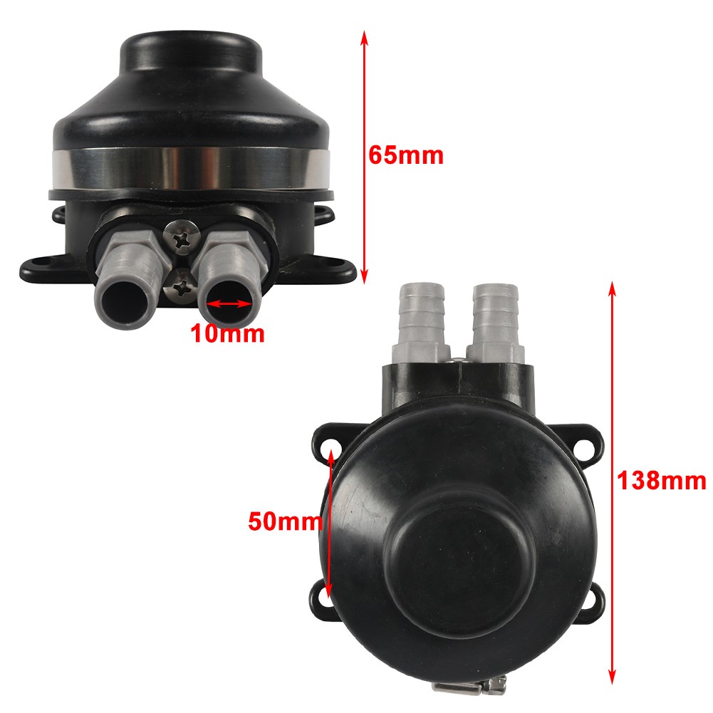Baby Foot Operated Manual Galley Freshwater Pump For 1/2» Hose For Boat Caravan