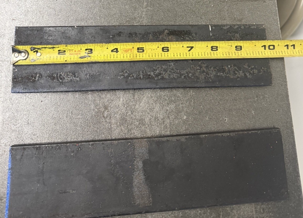 3/8″ x 2-1/2″ Steel Flat Bar – Metal Stock – A36 Mild Steel – 10″ Long (2 PCS)
