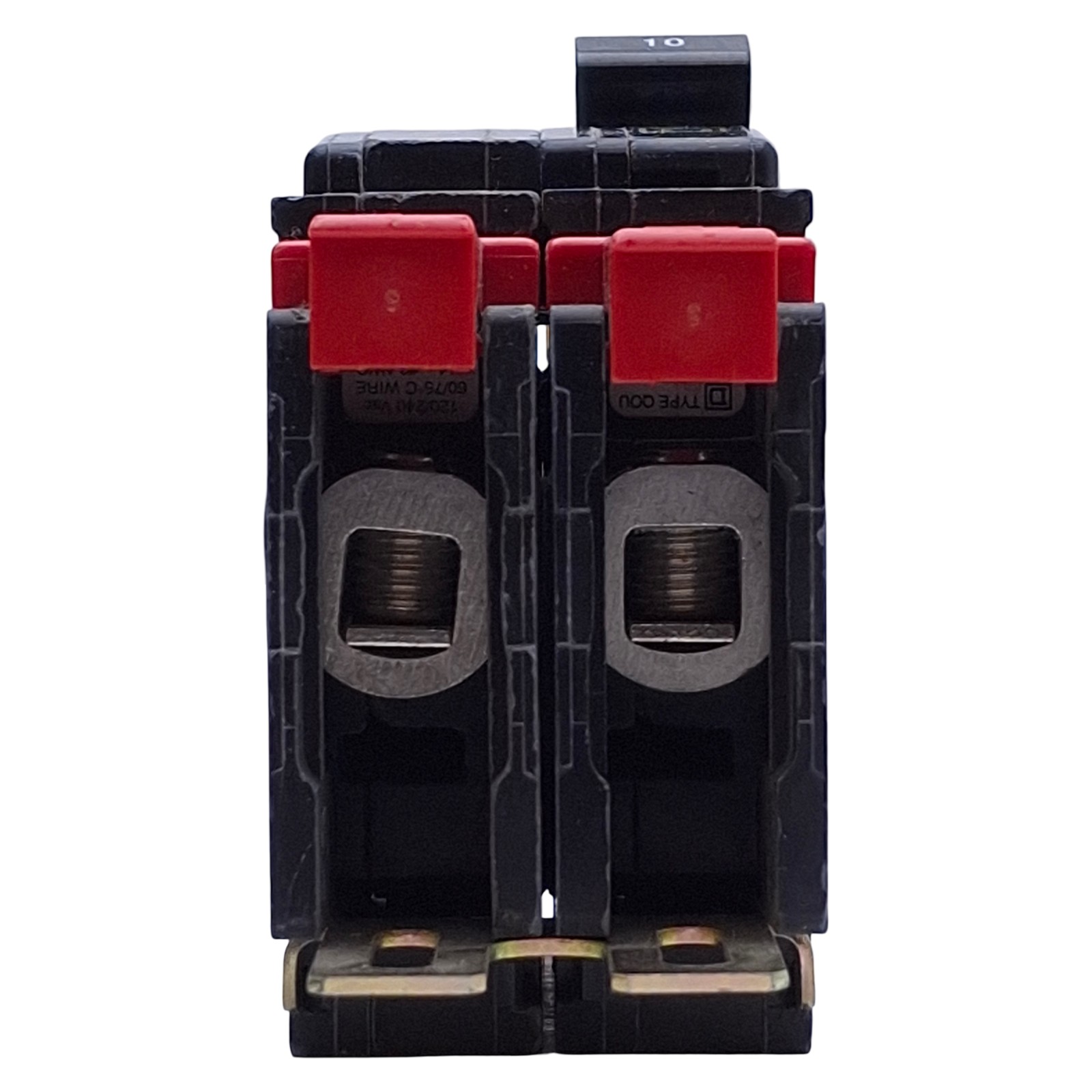 Square D QOU2605250 Miniature Circuit Breaker 2-Pole, 60A, 120/240VAC 48VDC