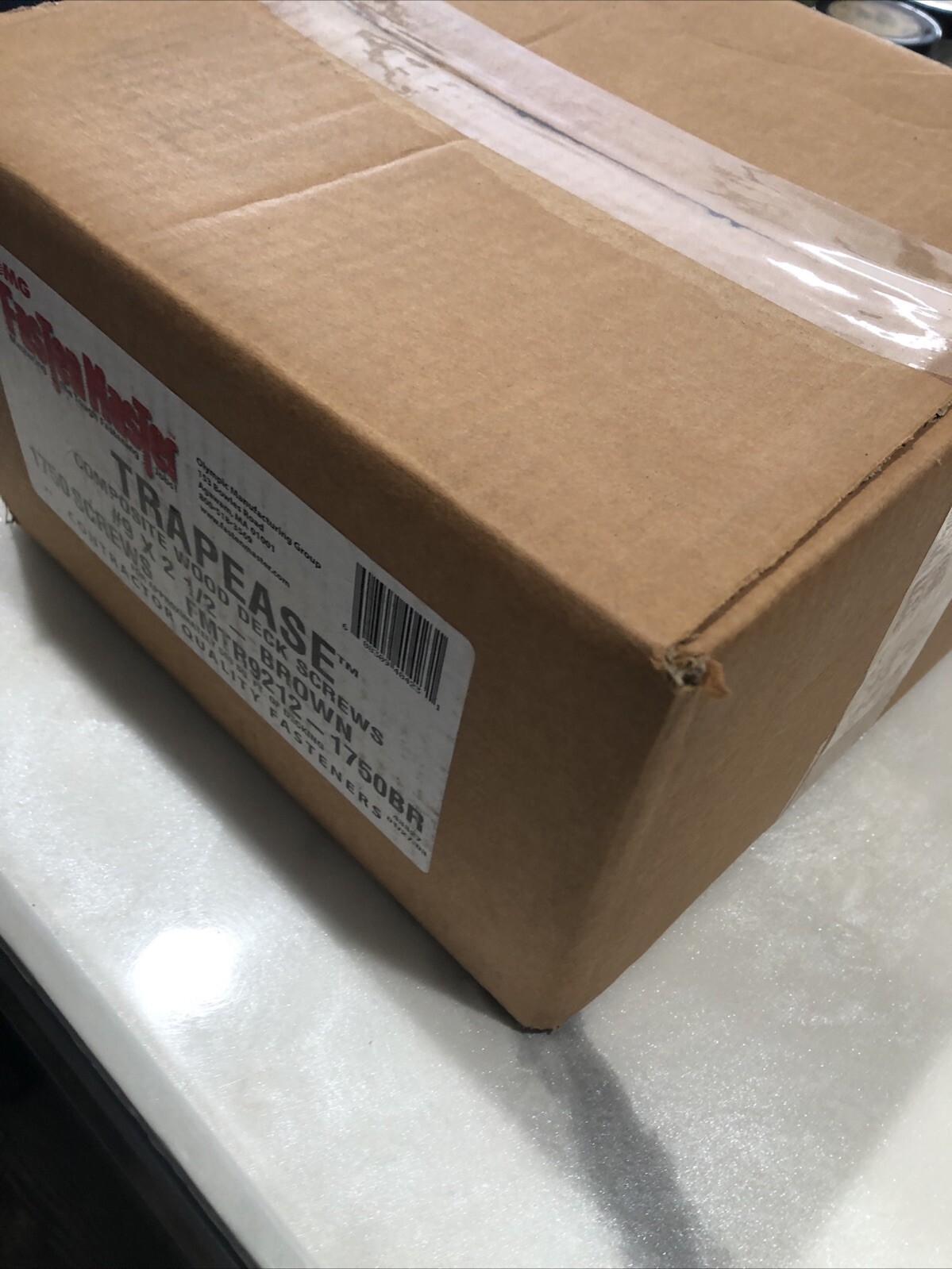 FastenMaster TrapEase Full Case 2-1/2” Square Head Composite Deck Screws 1750pcs