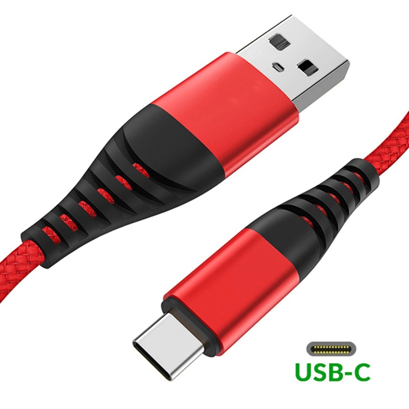 Type C Charger Cable Fast Charging Cord USB A to USB C Cell Phone