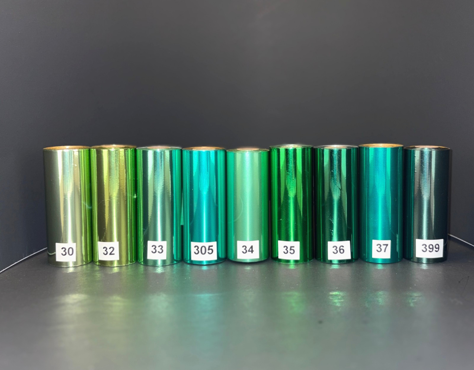 Hot Stamp Foil Gilding Foiling – 20 Roll Sampler You choose the Colors FREE SHIP