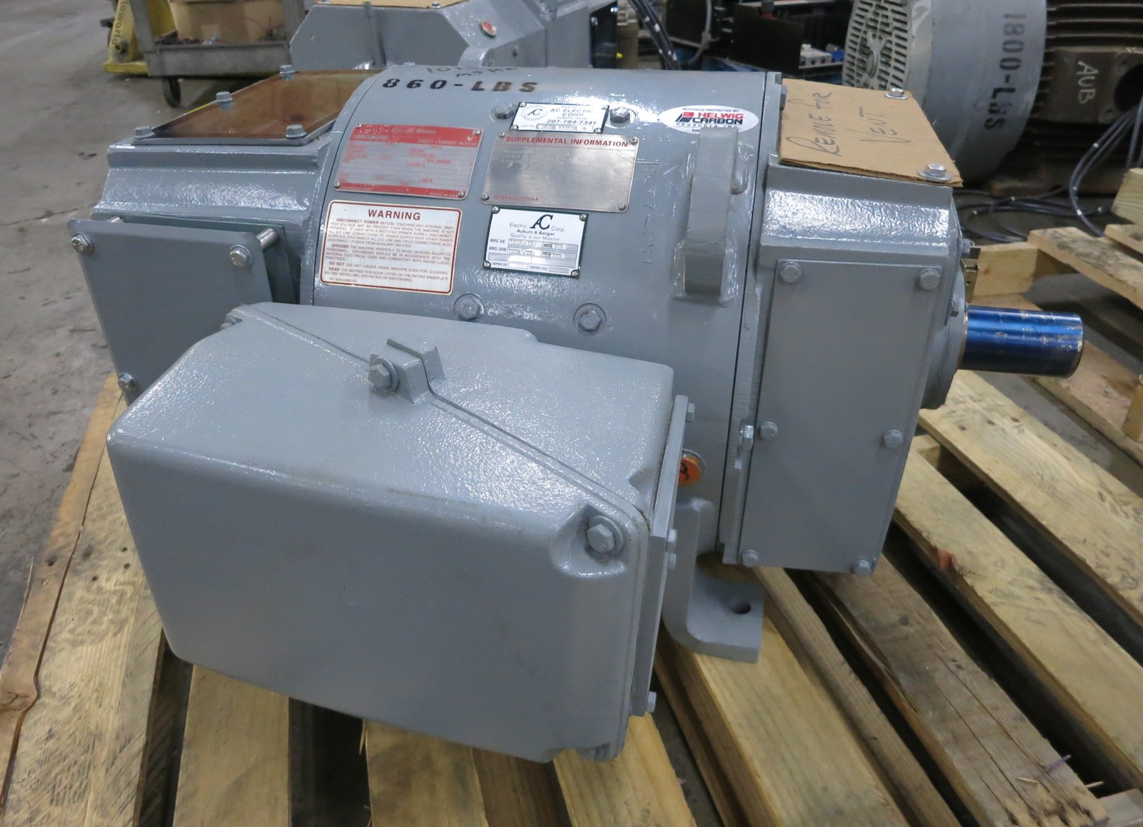 REBUILT GE 60 HP DC Motor CD366AT SPFG-SV 500V 1750/2100 RPM 500 VDC Kinamatic