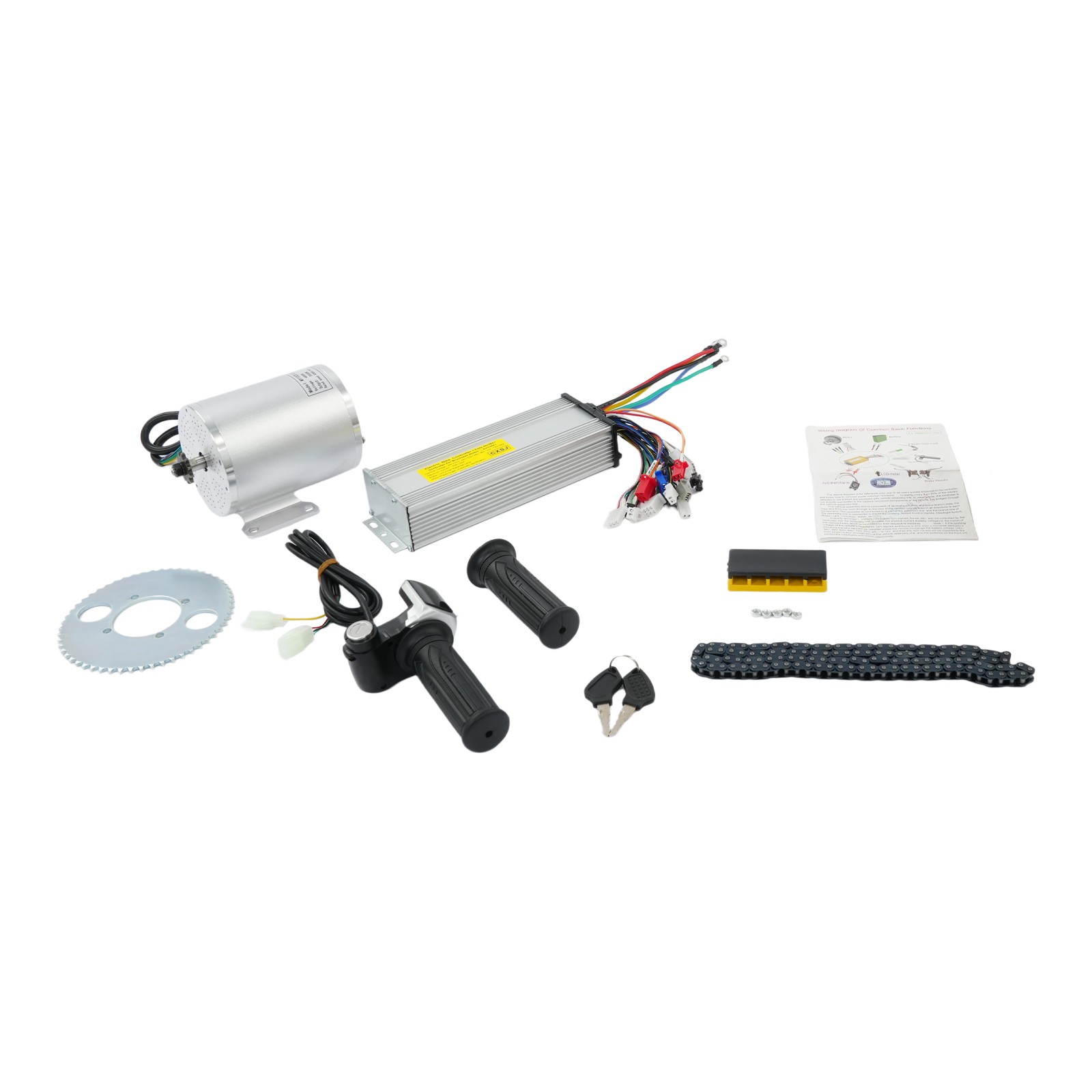 Electric Brush-less DC Motor Kits Electrical Bike Conversion Sets for Scooters