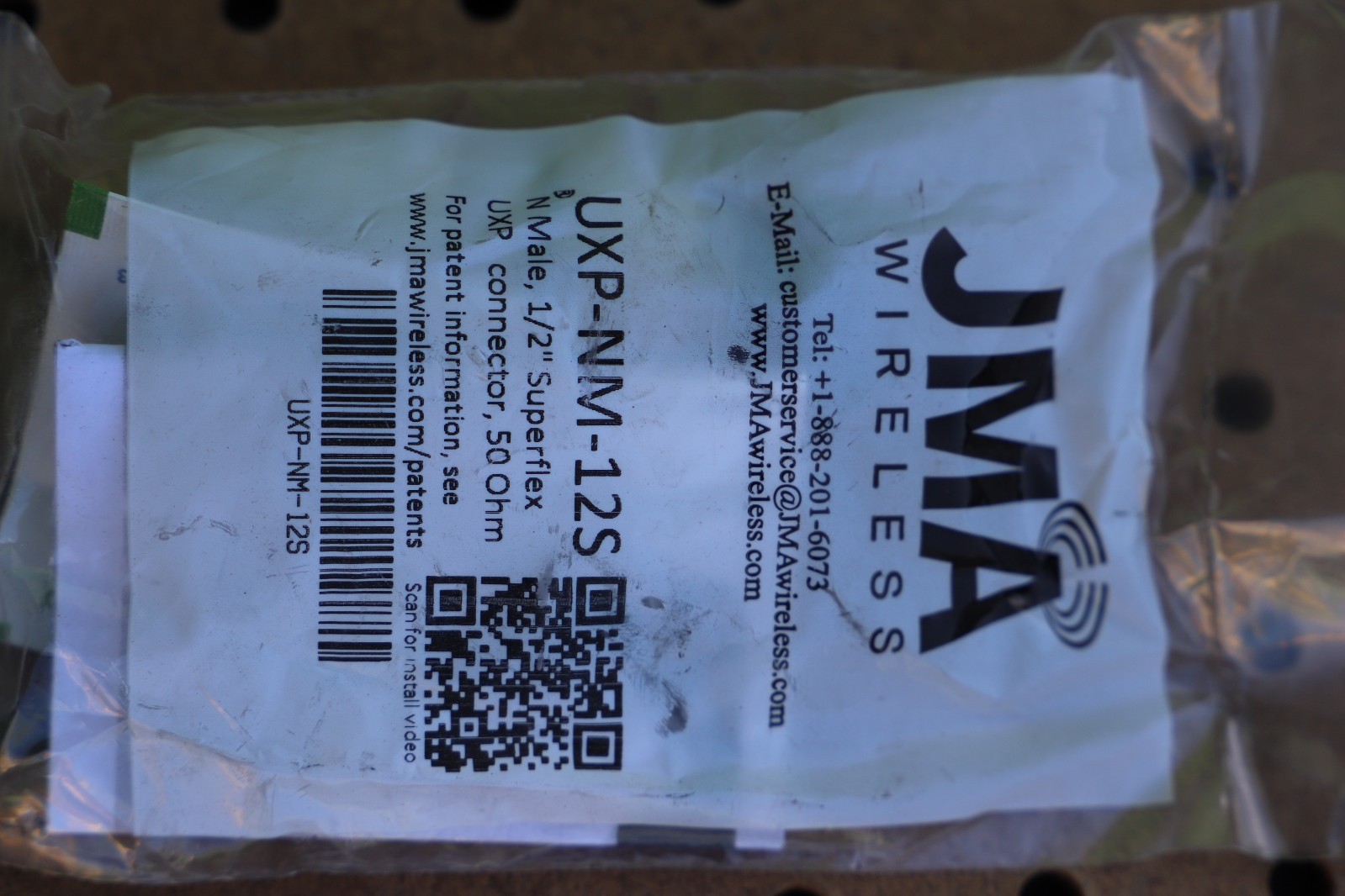 JMA WIRELESS UXP-NM-12S N MALE 1/2″ SUPERFLEX UXP CONNECTOR 50 OHM