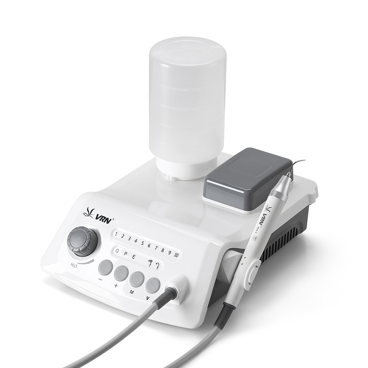 Dental Lab Ultrasonic Piezo Scaler LED Handpiece Fit Woodpecker EMS VRN+5Tips