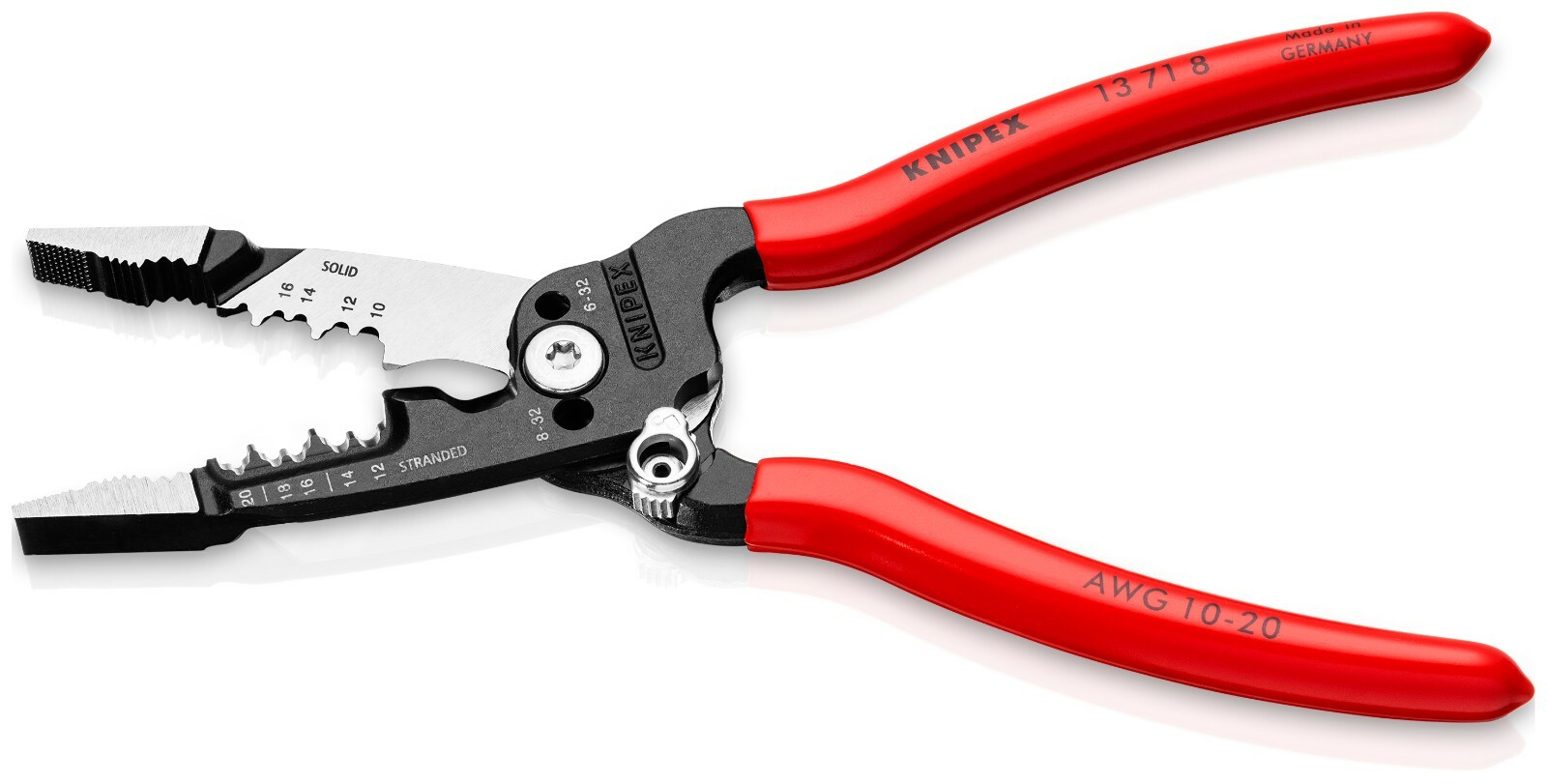 Knipex Forged Wire Strippers 8″ 13 71 8