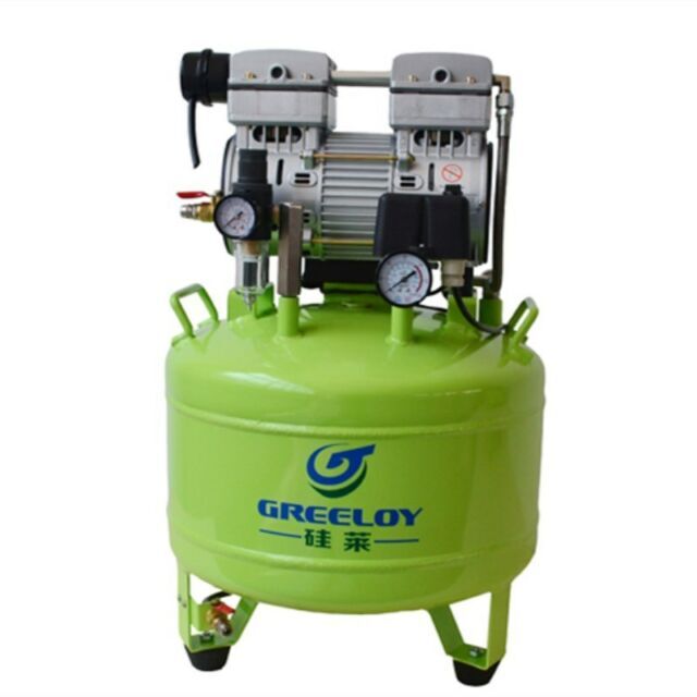 40L Silent Dental Electric Oil-free Air Compressor GA-81 for Two Dental Chair CE