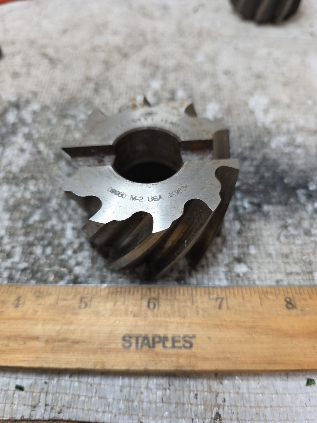 KEO 2.5 × 1.625″ M2 13.603 LD 10 Flute Shell Mill 1.0″ Arbor USED IN EX COND