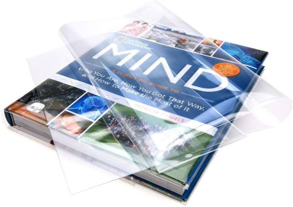 CLEARBAGS® Clear Slip-on Book Covers 9 1/2″ x 16″ 25 pack BC91H