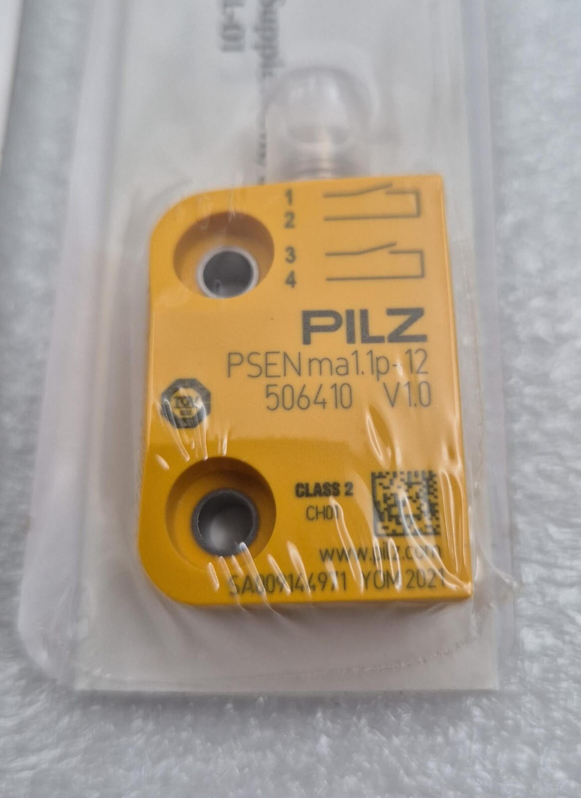 *NEW* PILZ Safety switch 506412 ( 506410 + 514110 ) PSEN ma1.1p-12 & PSEN 1.1-10