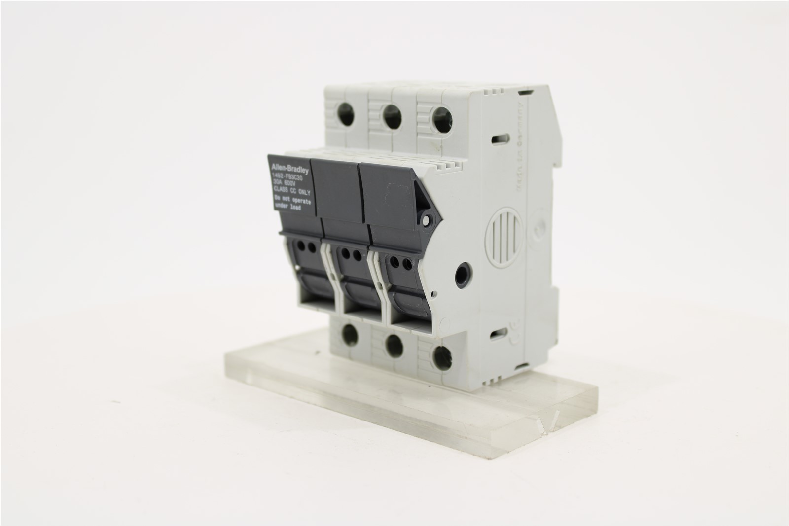 Allen-Bradley 1492-FB3C30 Fuse Holder | 3-Pole | 30A | 110-600V AC/DC