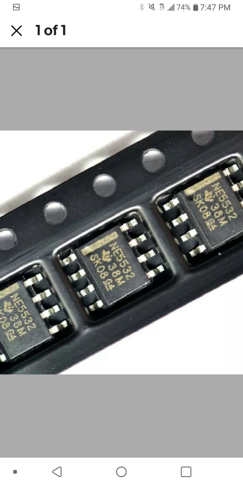 20 pcs NE5532 Low noise OP Amp for Audio SOP-8 USA seller***