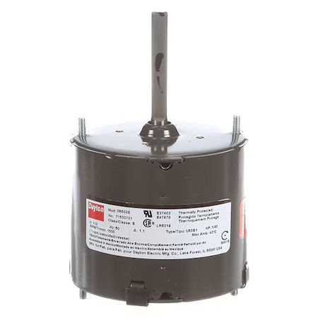 Dayton 71633701M Hvac Motor, 1/40 Hp, 1550 Rpm, 115V, 3.3