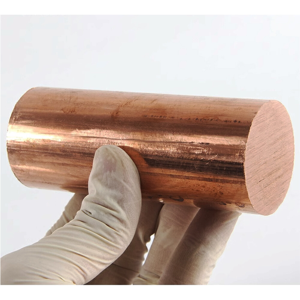 C11000 Cu-ETP Pure Copper Round Rods Copper Stick Solid Copper Bar Select Size