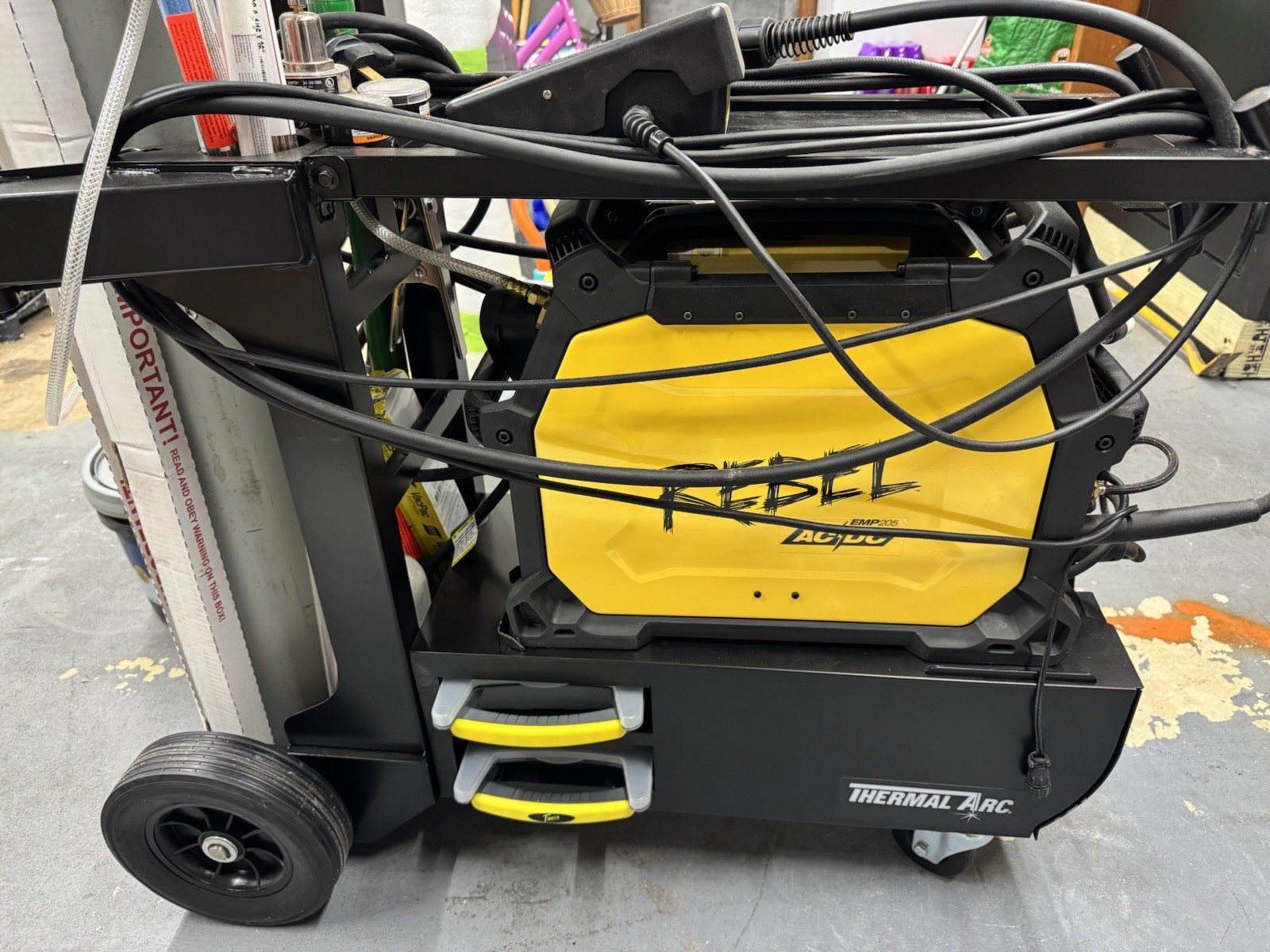 ESAB Rebel EMP 205ic AC/DC Multi-Process Welder