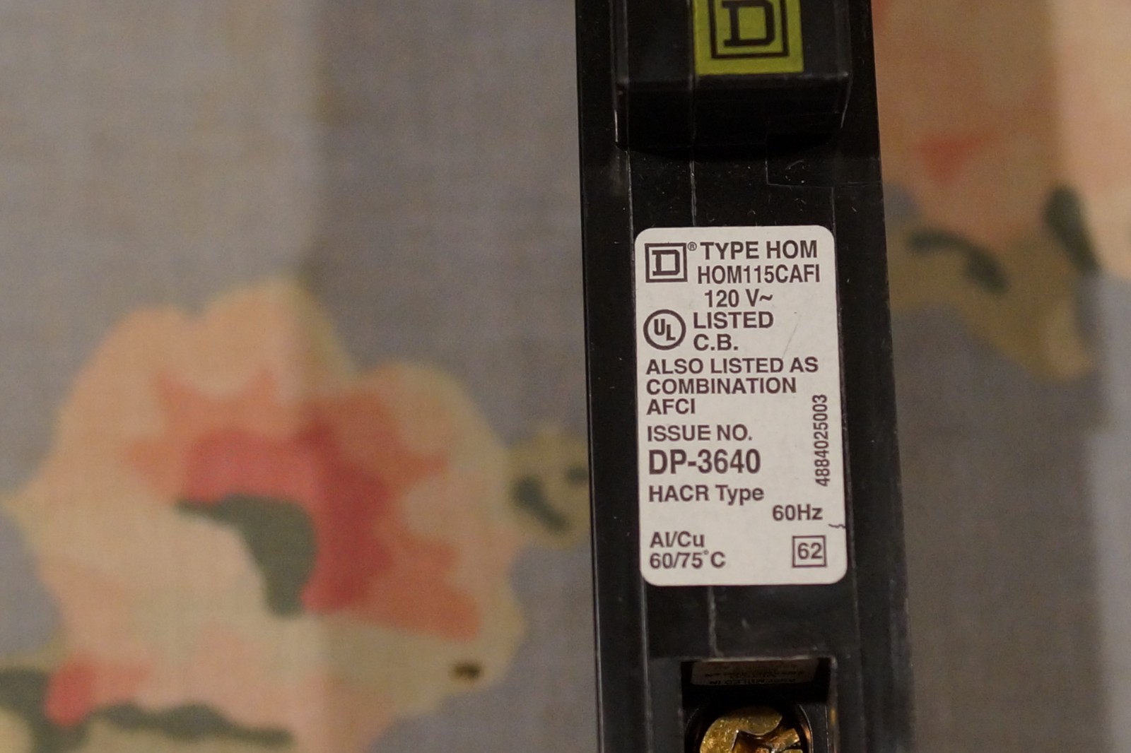 HOM115CAFI Square D Breaker (New)