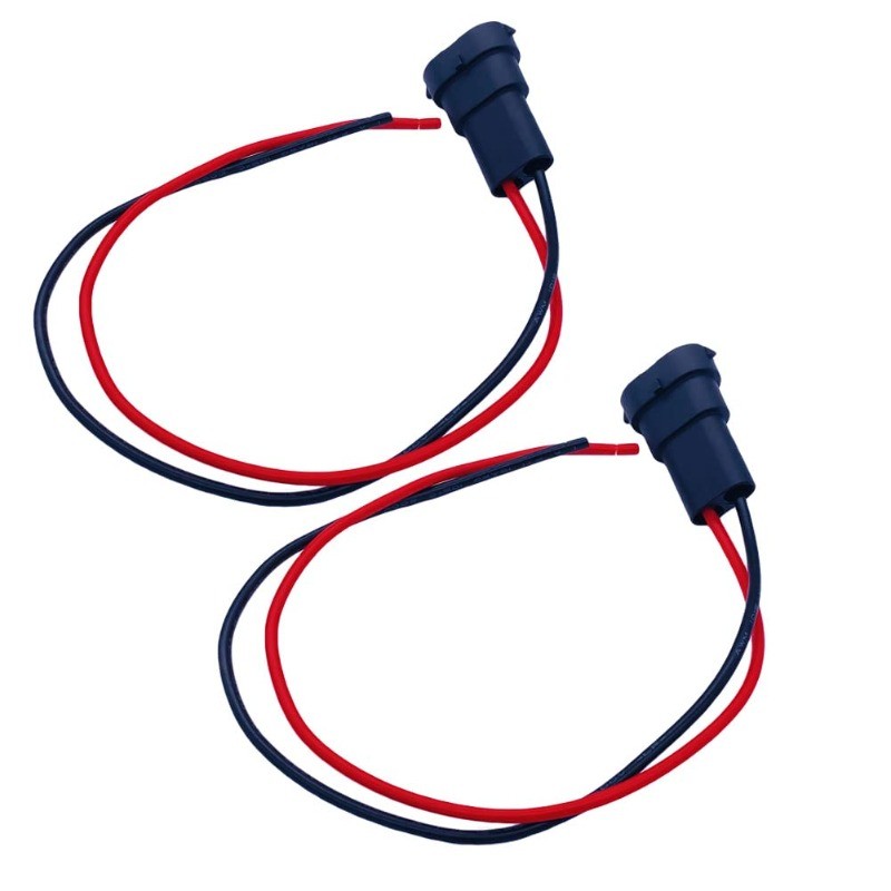 2PCS H8/H11/880/881 Pigtail Connector Adapter for LED Headlight & Fog Light