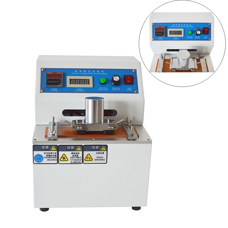 Ink Printing Decolorization Tester Durability Abraser Friction Testing Machine