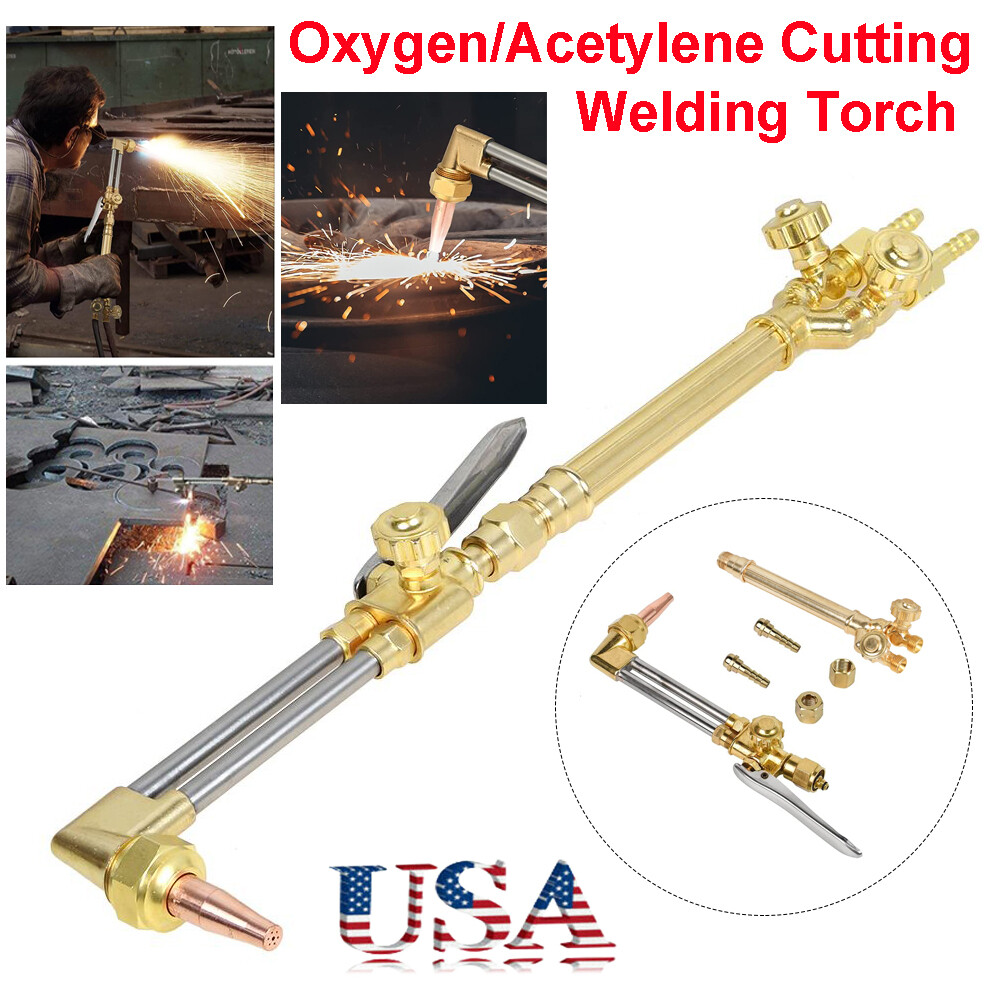 Heavy Duty Victor Style CA1350 100FC Oxygen Acetylene Cutting Welding Torch Kit