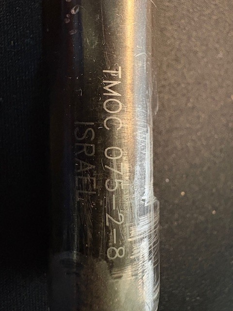 Indexable Thread Mill TMOC 075-2-8 Israel CNC Thread Milling Tool Holder