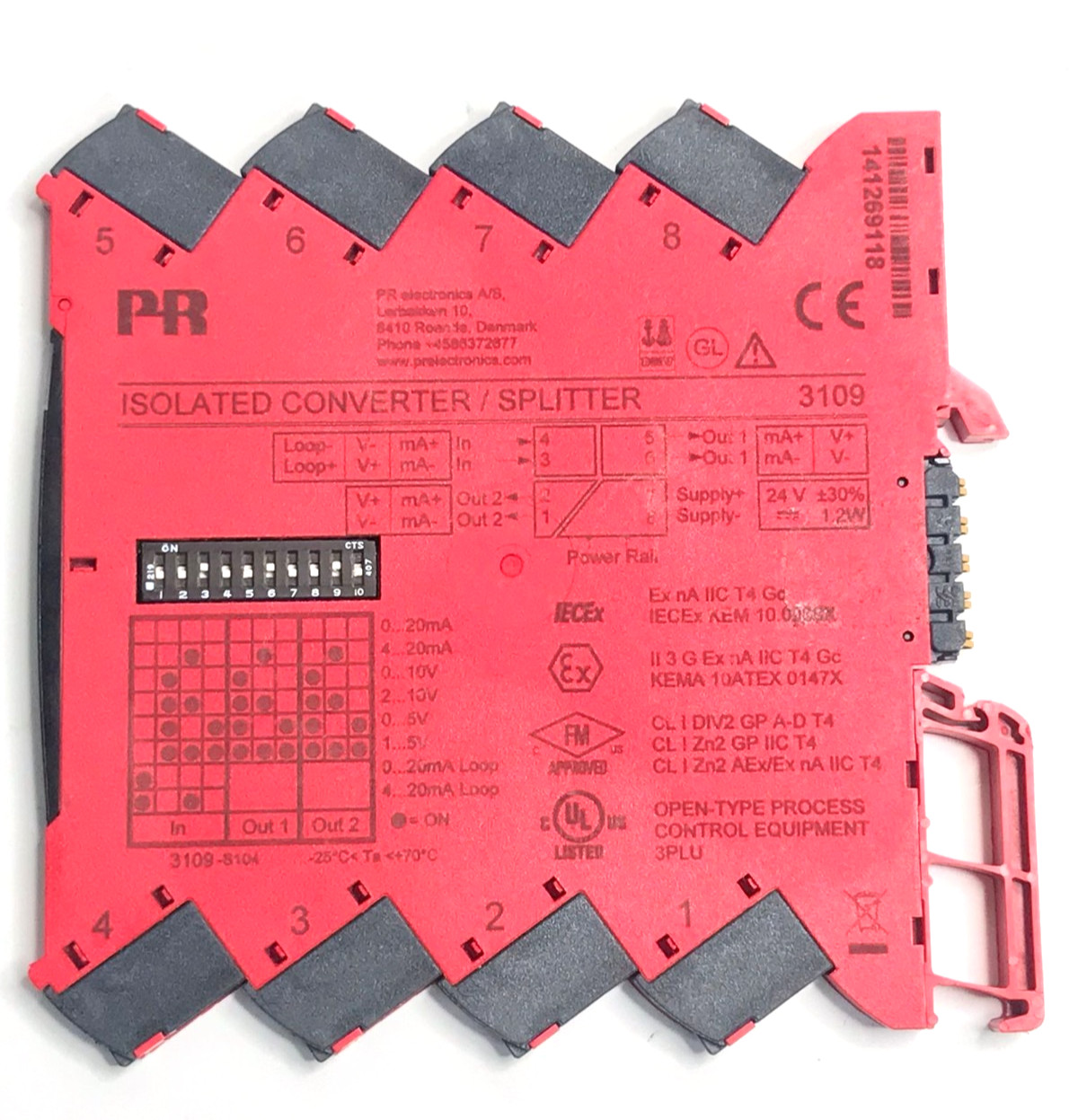 PR ELECTRONICS 3109 Isolated Converter / Splitter PR 3109