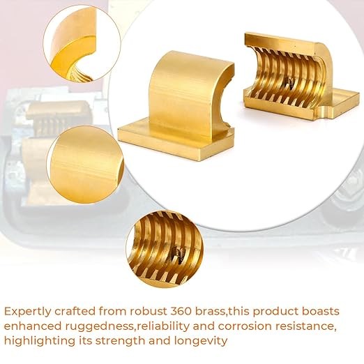 For Atlas / Craftsman 10F-12 10″ & 12″ Lathe Half Nuts / Split Nut Brass Set US