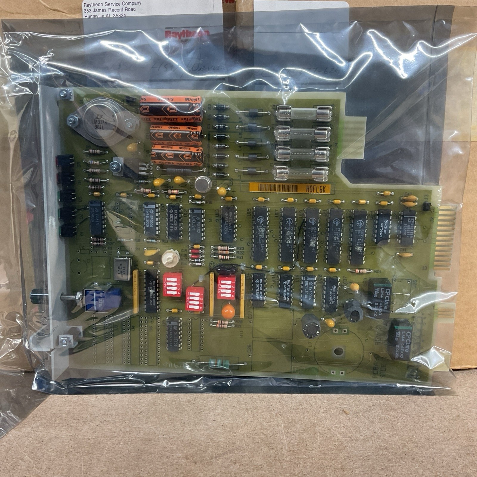 Vintage Intergraph Corporation PCB Printed Curcuit Board CP Clare LM4 4800