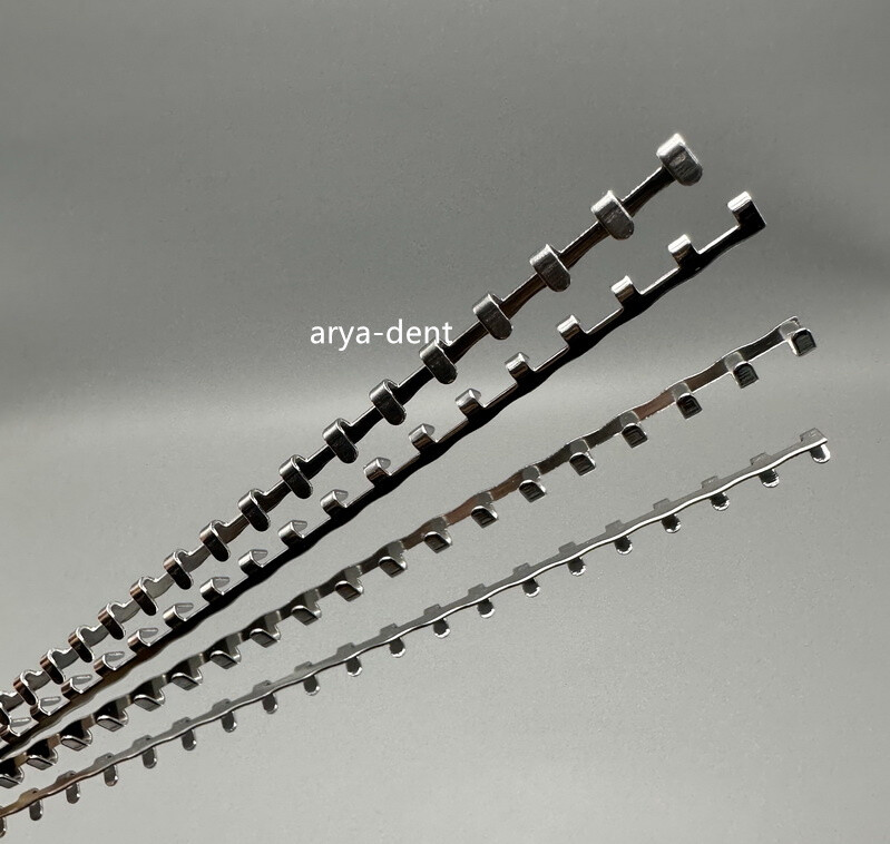 4Pcs/Pack Disposable Dental Ortho Arch Wires Splint Set Repairing Dentures Tool