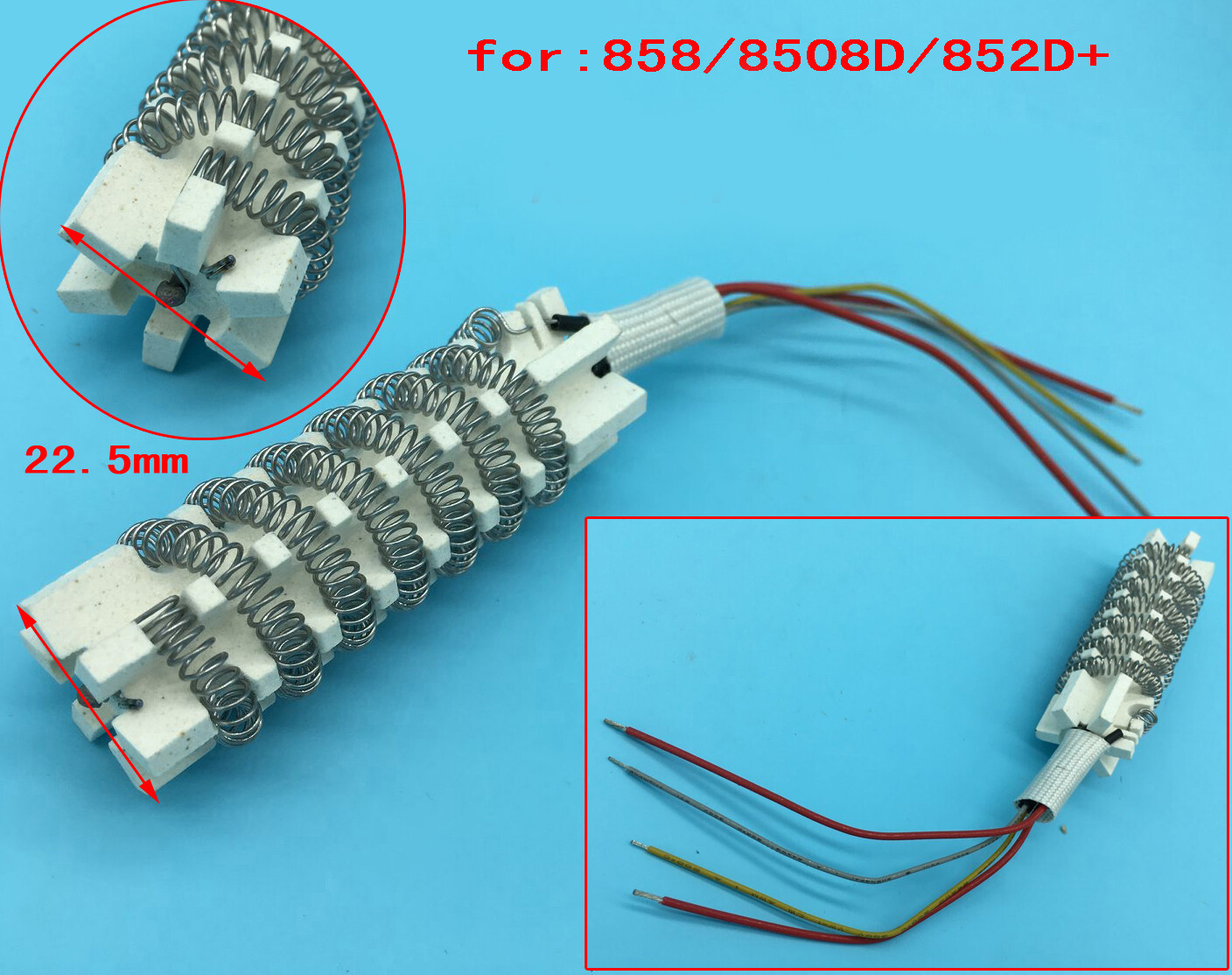 110V/220V Hot Air Gun Heating Element Core for various Soldering Station Iron