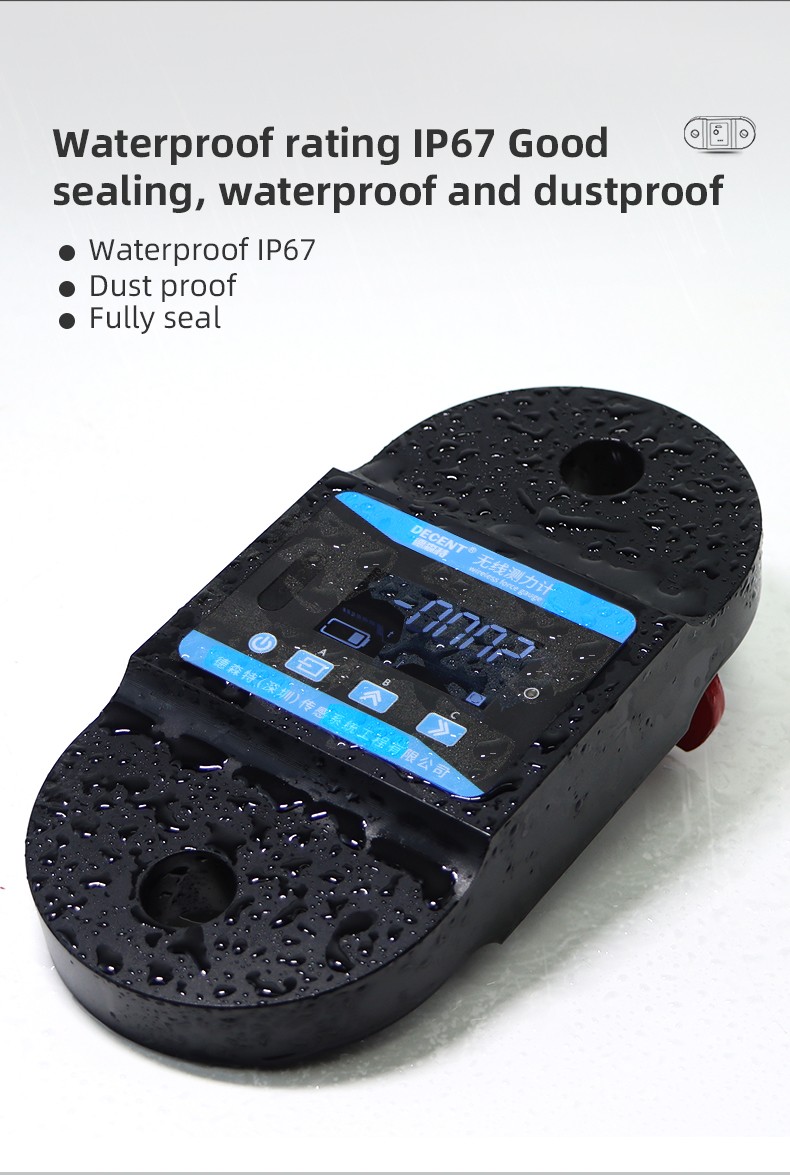 DAYSENSOR Digital tension Load Cell Link Scale Handheld Indicator LCD display