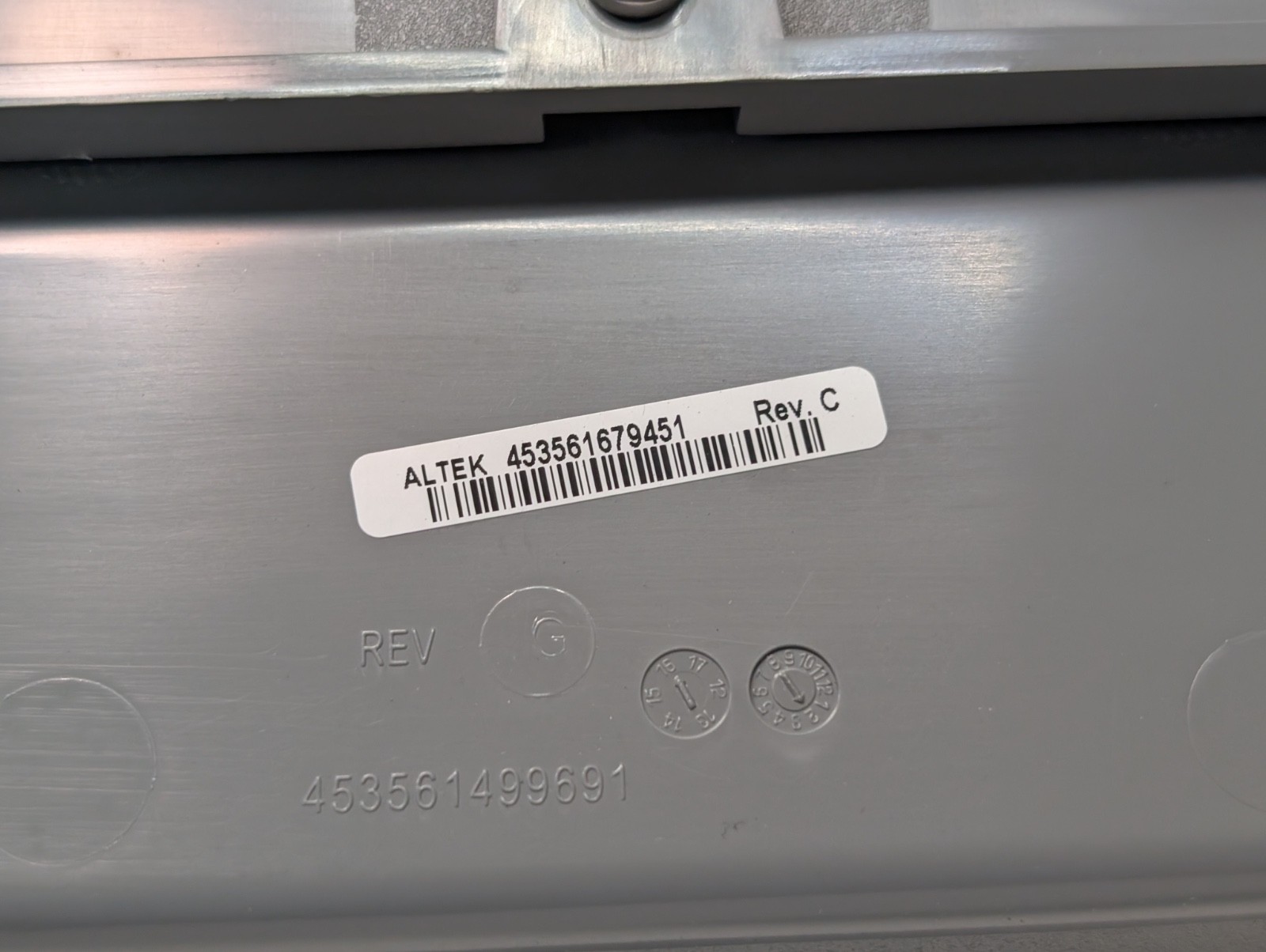 Philips 453561642823 VCM ECG Front Cover Assembly Part, As Shown