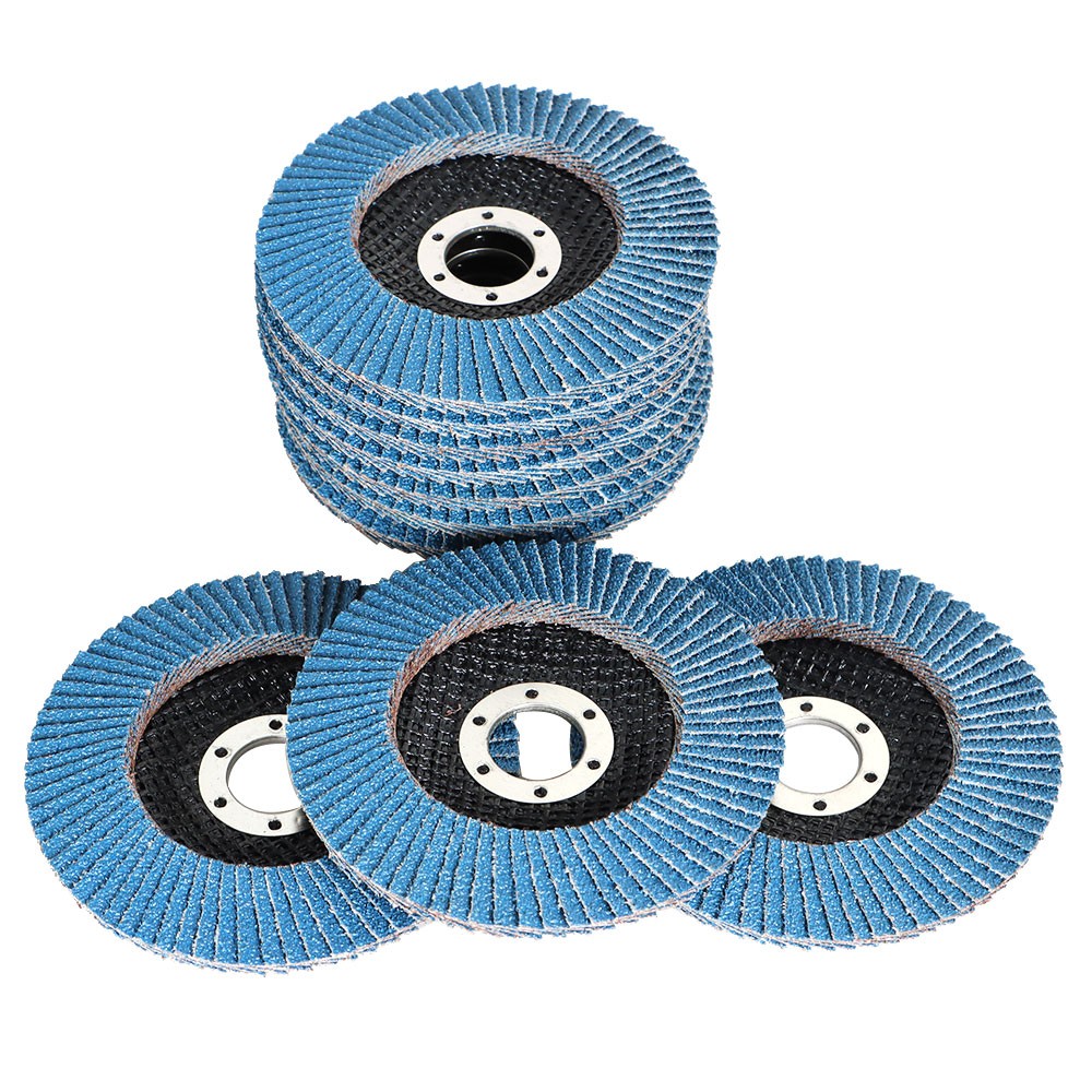 200Pack 4-1/2″×7/8» 40 Grit T29 Premium Zirconia Flap Disc Sanding Grinding